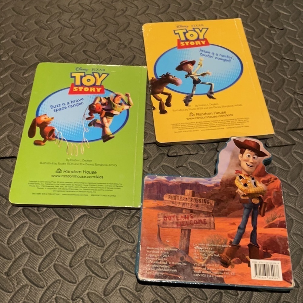3 books of toy story Disney Pixar - Picture 5 of 5